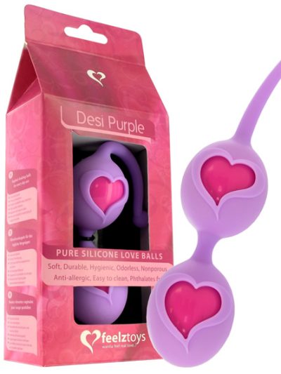E21149 400x533 - Kroglice Desi Love Balls Purple - Feelz Toys