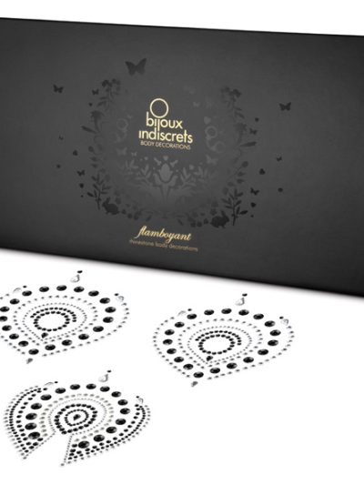 E22137 400x533 - Bijoux Indiscrets - nakit za prsi črna/srebrna