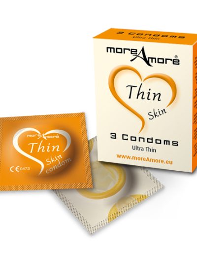 E22207 400x533 - MoreAmore - kondom Thin Skin 3 pcs