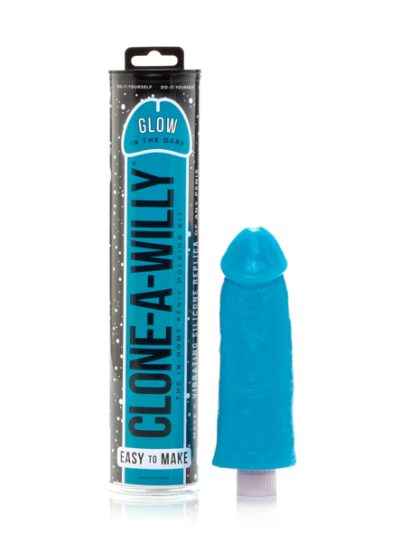 E24279 400x533 - Clone A Willy Kit - Glow-in-the-Dark Blue