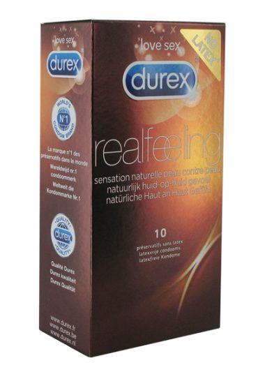 E24857 400x533 - Durex - Real Feeling Condooms 10 pcs