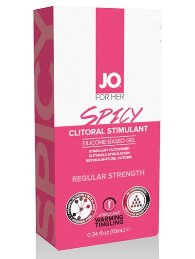 E25023 400x533 - System JO - klitoris  Gel toplotni Spicy 10 ml