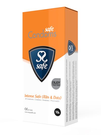 E25152 400x533 - Safe - Intense Safe kondomi Rib-Nop 10 kom