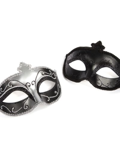 E25189 400x533 - FIFTY SHADES OF GREY - MASQUERADE MASK TWIN PACK