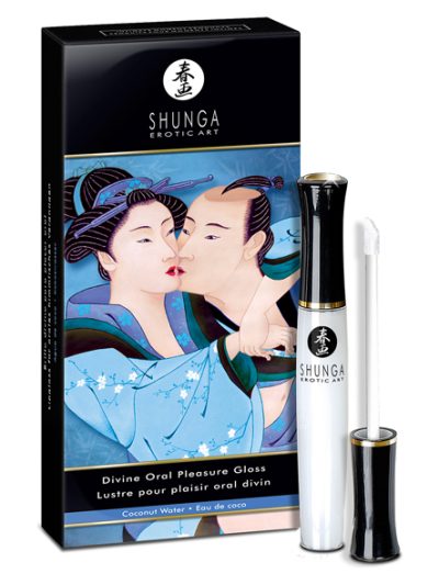 E25763 400x533 - Shunga - Divine Oral Pleasure Gloss Coconut Water