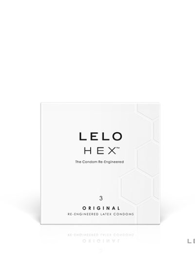 E26477 400x533 - Lelo - HEX Condoms Original 3 Pack