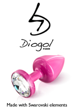 Diogol banner 198 - Diogol - Jaz OH Vibrating Dildo Anal Plug 35 mm