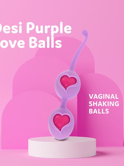 E21149 2 400x533 - Kroglice Desi Love Balls Purple - Feelz Toys