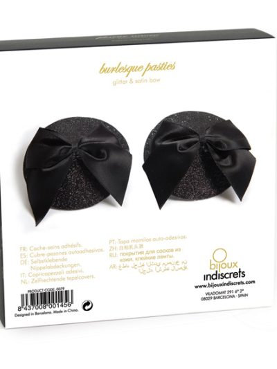 E22141 2 400x533 - Bijoux Indiscrets - Burlesque Pasties Glitter Bow