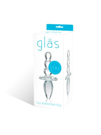 E25404 1 400x533 - GLAS - PACIFIER GLASS BUTT PLUG  Stekleni analni ?ep