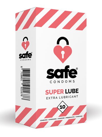 E25667 400x533 - Safe - Super Lube kondomi Extra Lubricant 10 kom
