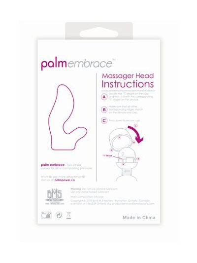 E26151 2 400x533 - PalmPower - PalmEmbrace Wand Massager Attachment