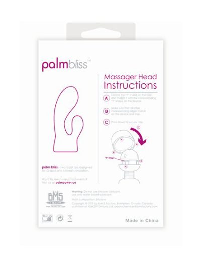 E26153 2 400x533 - PalmPower - PalmBliss Wand Massager Attachment