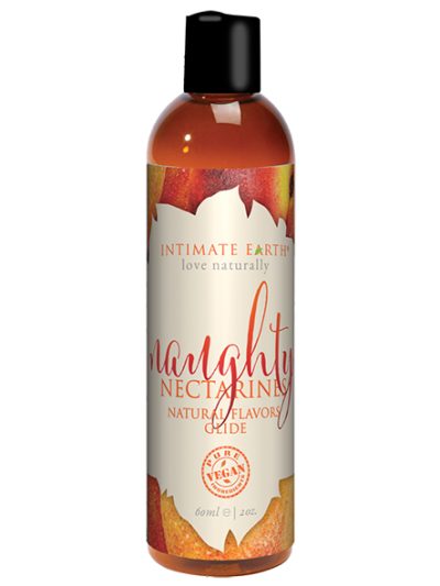 E26266 400x533 - Intimate Earth - Natural Flavors Glide Naughty Nectarines 60 ml
