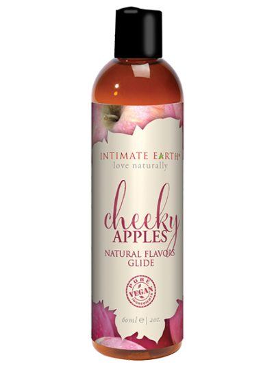 E26275 400x533 - Intimate Earth - Natural Flavors Glide Cheeky Apples 60 ml