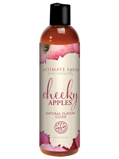 E26276 400x533 - Intimate Earth - Natural Flavors Glide Cheeky Apples 120 ml