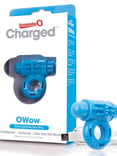 E27290 400x533 - The Screaming O - Charged OWow Vibe Ring Blue