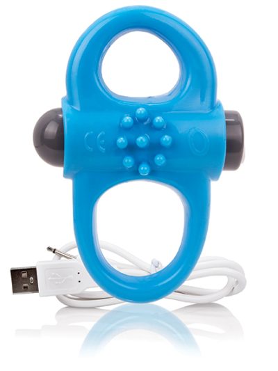 E27297 1 400x533 - The Screaming O - Charged Yoga Vibe Ring Blue