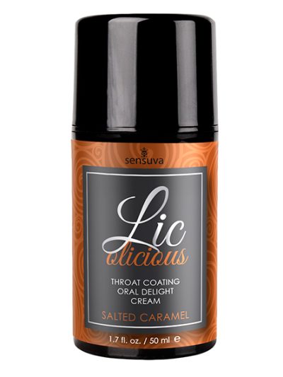 E27461 400x533 - Sensuva - Lic-o-licious Oral Delight Cream Salted Caramel 50 ml