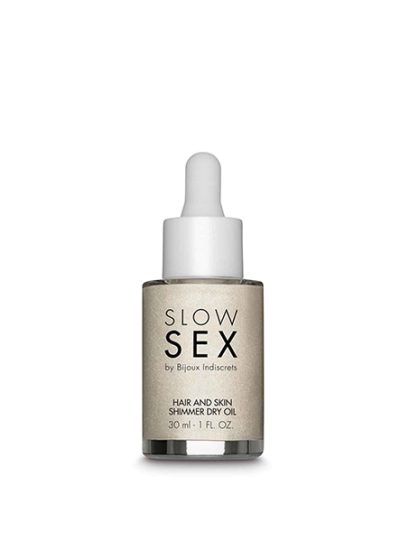 E28320 1 400x533 - Bijoux Indiscrets - Slow Sex Hair & Skin Shimmer Dry Oil