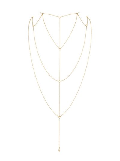 E28440 400x533 - Bijoux Indiscrets - Magnifique Back & Cleavage verižica Gold