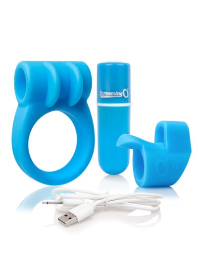 E28480 1 400x533 - The Screaming O - Charged CombO Kit #1 Blue darilo