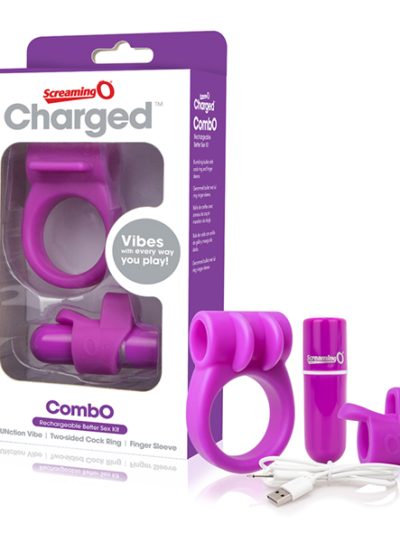 E28482 400x533 - The Screaming O - Charged CombO Kit #1 Purple darilo
