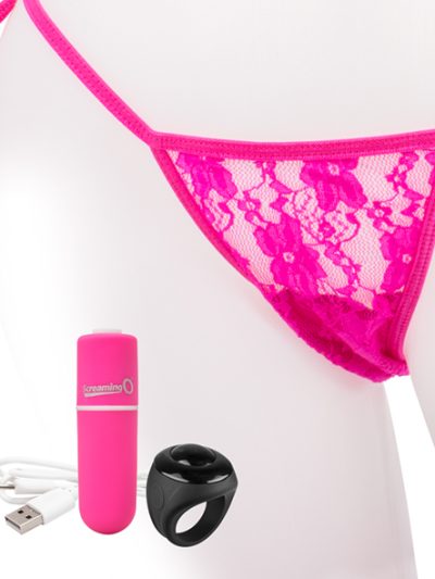E28491 1 400x533 - The Screaming O - Charged Remote Control Panty Vibe Pink