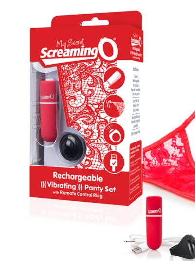 E28492 400x533 - The Screaming O - Charged Remote Control Panty Vibe Rdeča