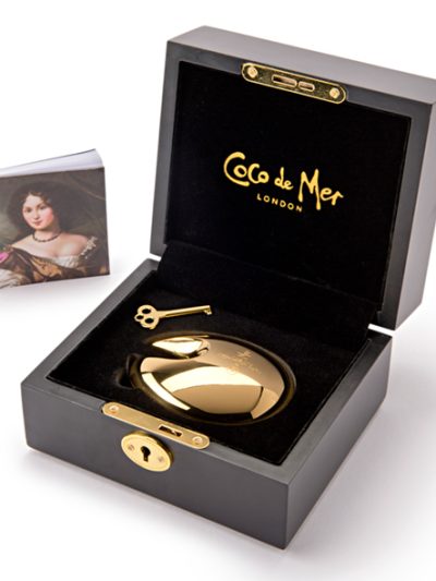 E28615 400x533 - Coco de Mer - Nell Pleasure Seed vibrator 18K zlata Plate Gold