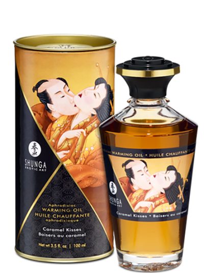 E28758 400x533 - Shunga - Aphrodisiac toplotno olje Caramel Kisses 100 ml