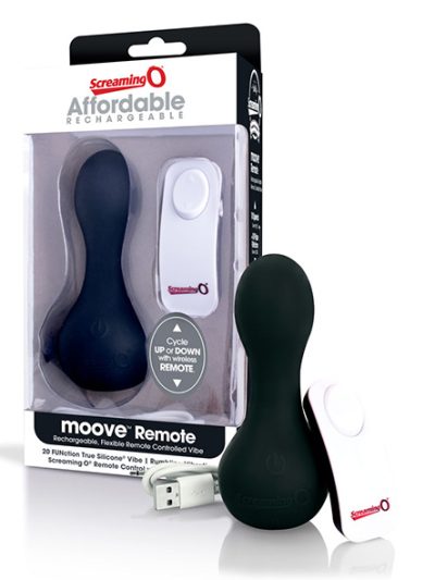 E28879 400x533 - The Screaming O - Charged Moove Remote Control Vibe črna