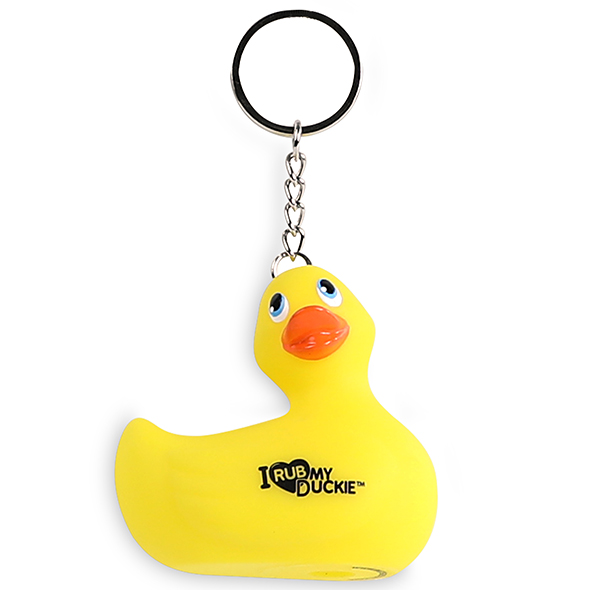 E28996 - I Rub My Duckie | obesek v obliki račke (Yellow)