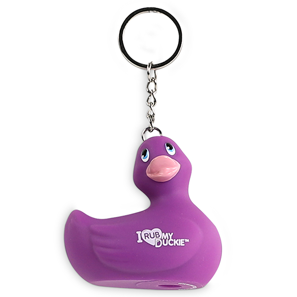 E28999 - I Rub My Duckie | obesek v obliki račke (Purple)