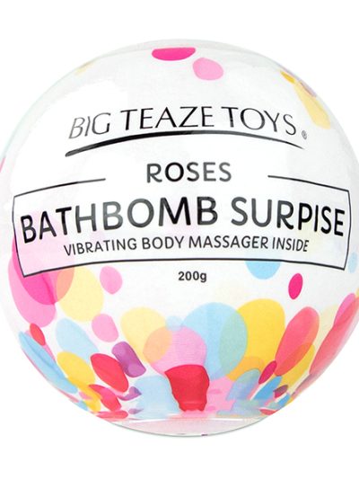 E29021 2 400x533 - Big Teaze Toys - Bath Bomb Surprise with Vibrating Body Massager Rose