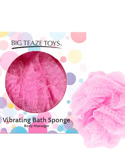 E29024 400x533 - Big Teaze Toys - Bath Sponge vibracijski Pink