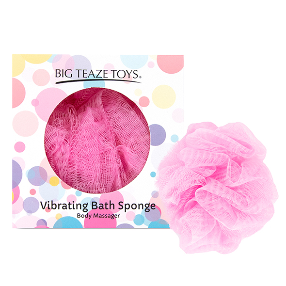E29024 - Big Teaze Toys - Bath Sponge vibracijski Pink