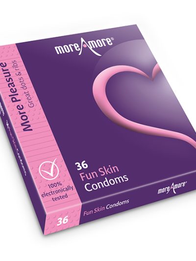 E29096 400x533 - MoreAmore - kondom Fun Skin 36 kom