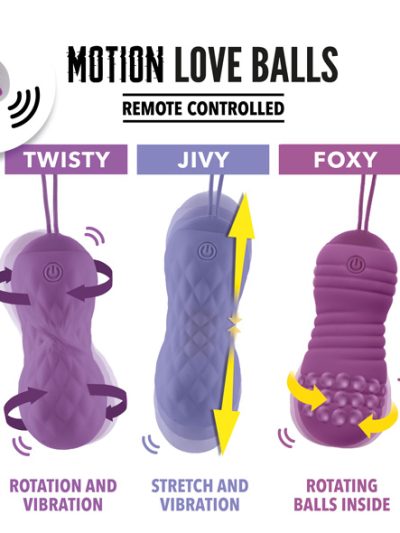 E28193 2 400x533 - FeelzToys - Remote Controlled Motion Love kroglice  Foxy