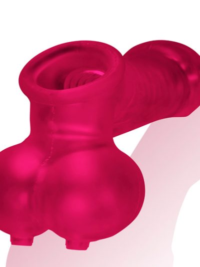 E31543 1 400x533 - Oxballs - Sackjack Wearable Jackoff Sheath Hot Pink