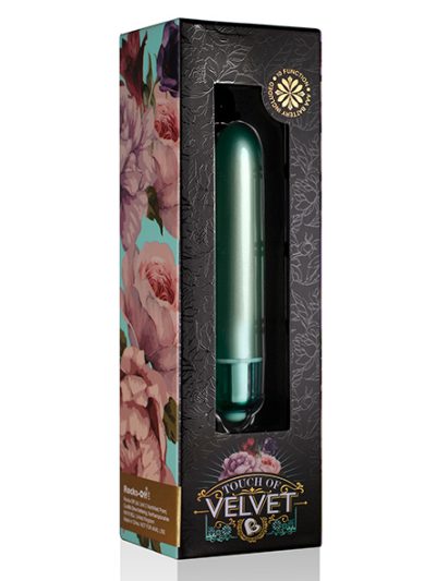 E29595 1 400x533 - Rocks-Off - Touch of Velvet Vibrator Aqua Lily
