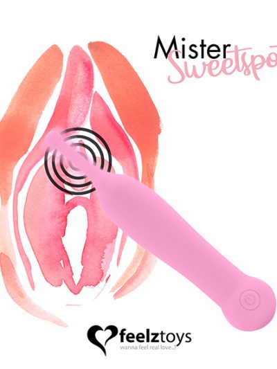 E29664 1 400x533 - FeelzToys - Mister Sweetspot Clitoral Vibrator Pink