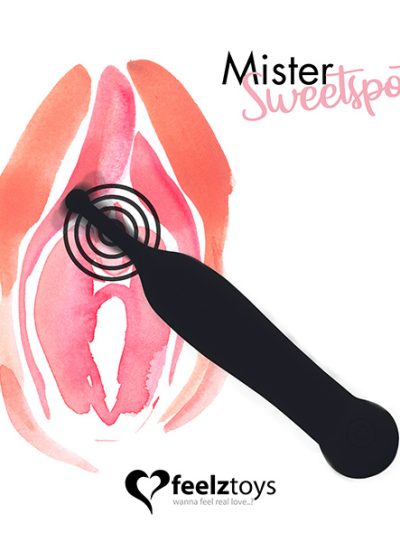 E29666 1 400x533 - FeelzToys - Mister Sweetspot Clitoral Vibrator Black