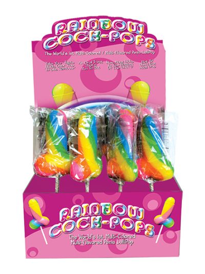E29791 1 400x533 - Seksi erotična hrana Lizika penis jajčka barvna Rainbow Cock Pops