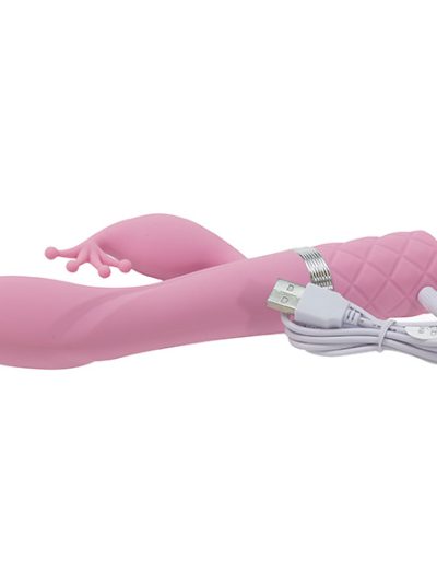 E30669 1 400x533 - Pillow Talk - Kinky Rabbit & G-Spot Vibrator Pink