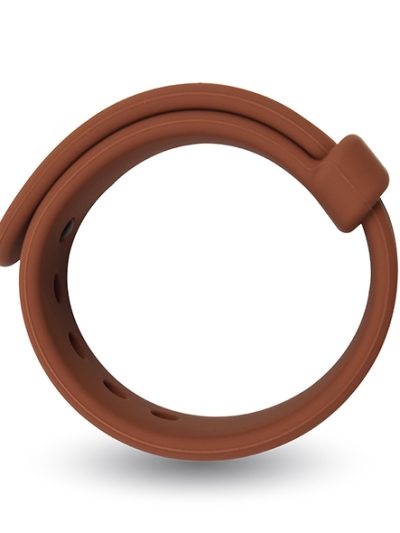 E31030 400x533 - Velv'Or - Rooster Jason Size Adjustable Firm Strap Design Cock Ring Brown
