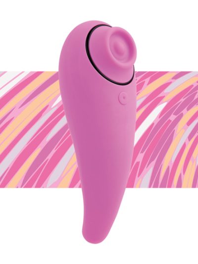 E31116 400x533 - FeelzToys - FemmeGasm Tapping & Tickling Vibrator Pink