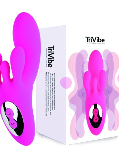 E31509 400x533 - FeelzToys - TriVibe G-Spot Vibrator with Clitoral & Labia Stimulation Pink