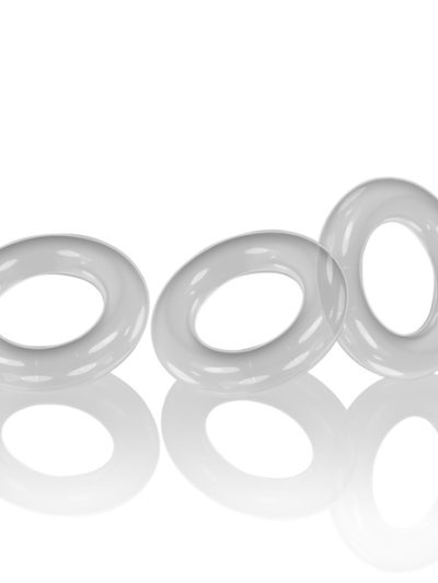 E31532 400x533 - Oxballs - Willy Rings 3- kom Cockrings Clear