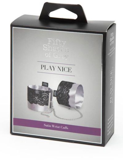 E31558 2 400x533 - Fifty Shades of Grey - Play Nice Satin & Lace Wrist Cuffs